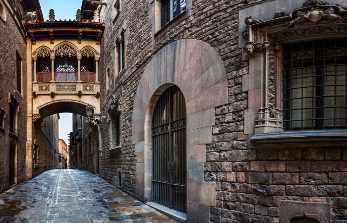 Dónde alojarse y comer en el Barri Gotic de Barcelona