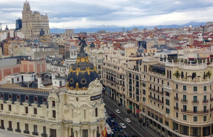 El Círculo de Bellas Artes es el mejor mirador de Madrid.