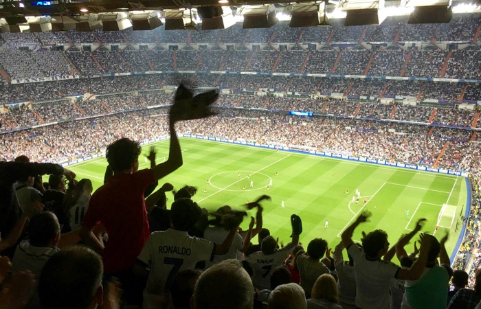Recorre el estadio Santiago Bernabeu o asiste a un partido del Real Madrid