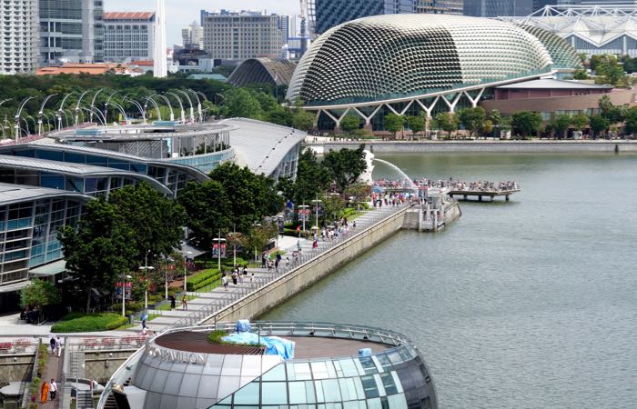 Los mejores hoteles y restaurantes de Marina Bay y los muelles de Singapur