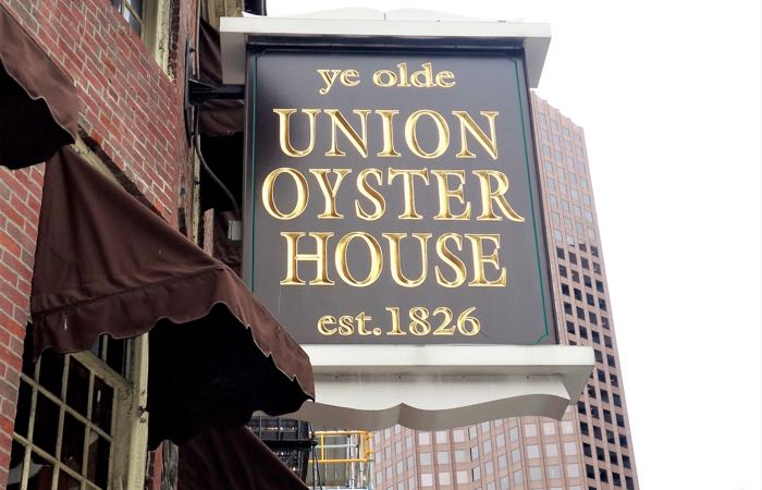 Union Oyster House en Boston es el restaurante en funcionamiento continuo más antiguo de Estados Unidos.