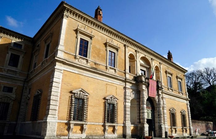 El Museo Etrusco de Villa Giulia en Roma, Italia