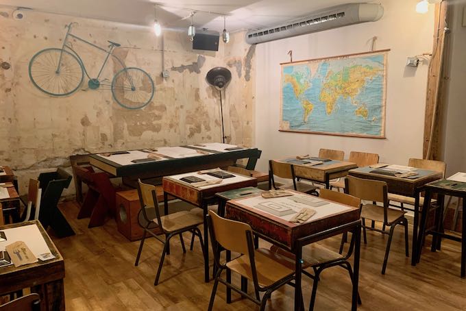 School Pizza Bar en Monastiraki