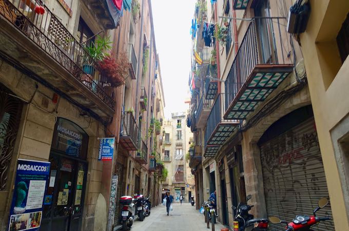 Barrio el Born de Barcelona