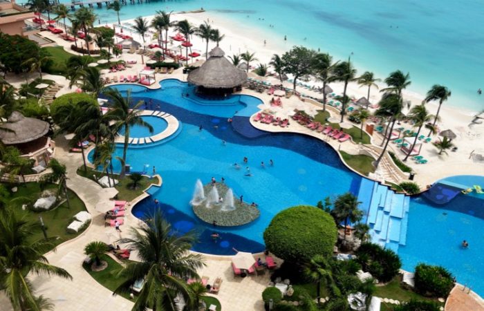 El mejor resort de playa en Cancún