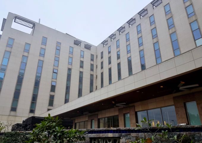 El hotel es más grande que otros de la cadena internacional en Asia.