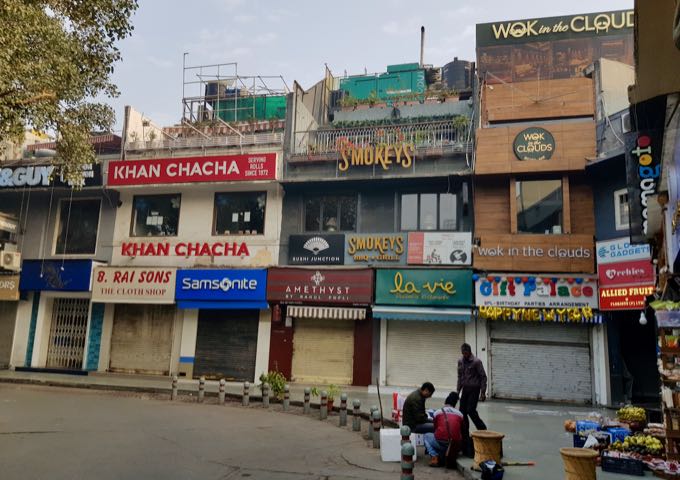 Khan Market también cuenta con Wok in the Clouds y La Vie.