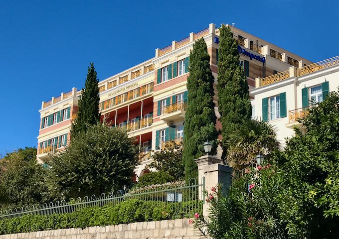 Reseña del Hilton Imperial Hotel en Dubrovnik, Croacia.