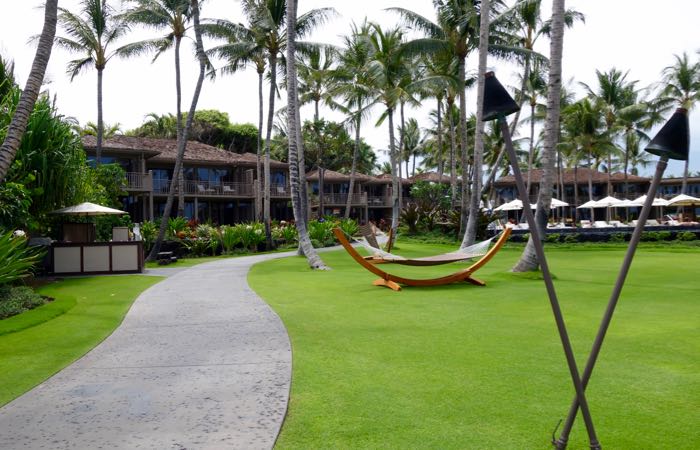 Resort de lujo frente al mar en la isla grande de Hawái