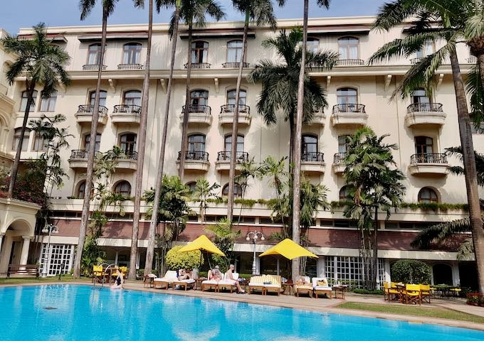 Oberoi Grand Hotel en Kolkata, India.