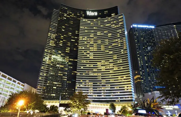 Vdara es el mejor hotel tranquilo de Las Vegas