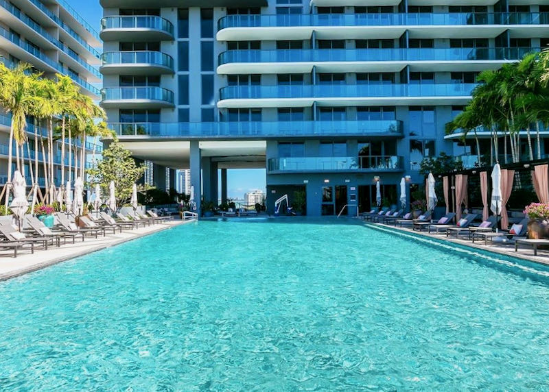 Hotel boutique en Miami con piscina