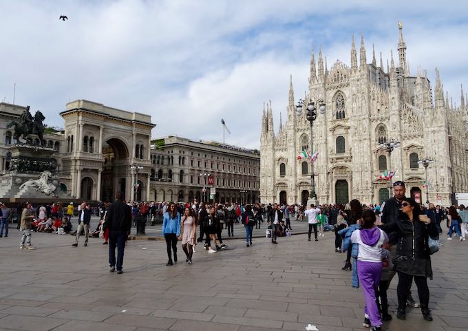La Galleria Vittorio Emanuele II es uno de los centros comerciales más antiguos del mundo.