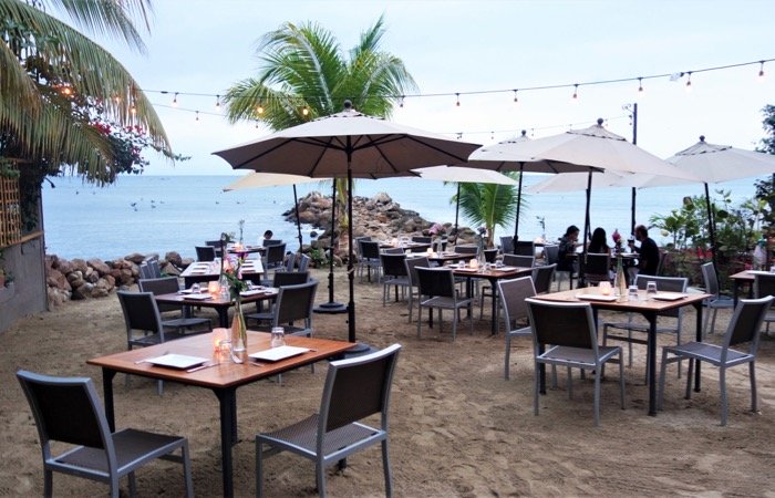 Restaurante frente al mar Punta de Mita