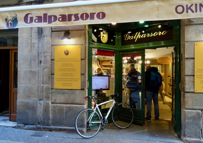 Galparsoro es posiblemente la mejor panadería de la ciudad.