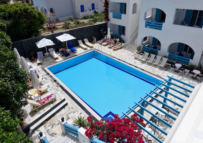 Hotel Santellini en Santorini