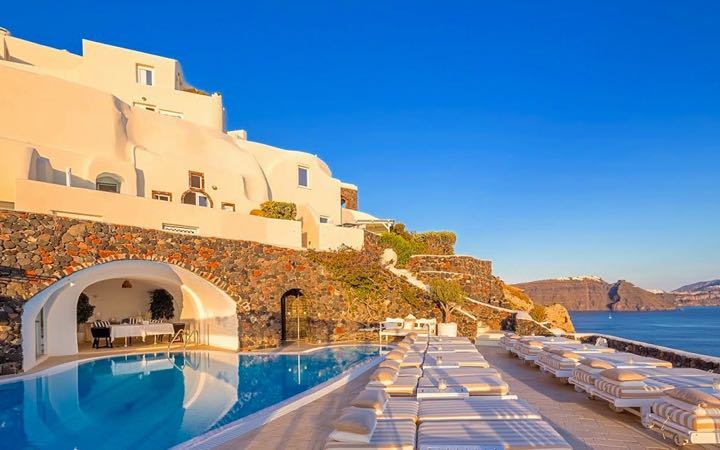 Canaves Oia Suites en Santorini.