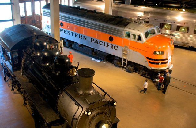 Train Museum for Kids en Sacramento, California. 