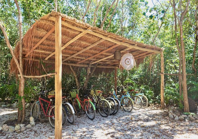 Bicicletas gratis en Una Vida Tulum