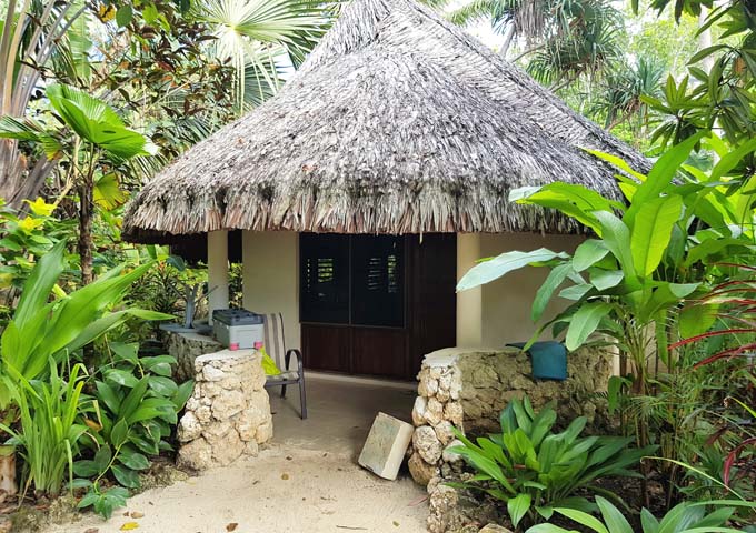 Los bungalows tradicionales están aislados y son privados.