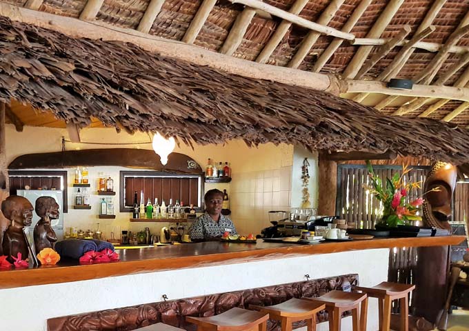 El restaurante Paradise Cove es muy tradicional y acogedor.