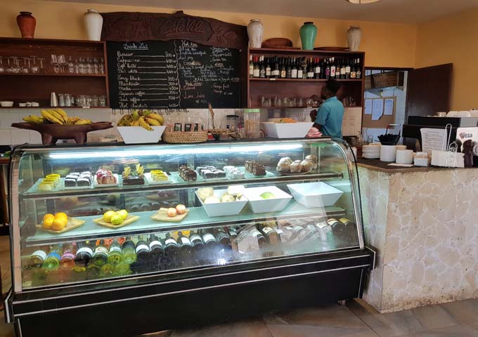 Café Vila es muy popular entre los lugareños.