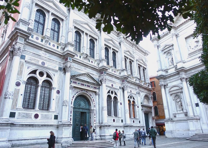 Scuola Grande di San Rocco en Venecia, Italia