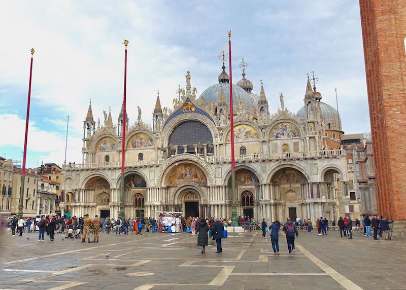 Basílica de San Marcos en Venecia, Italia