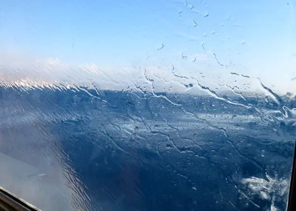 La vista desde un ferry SeaJet.