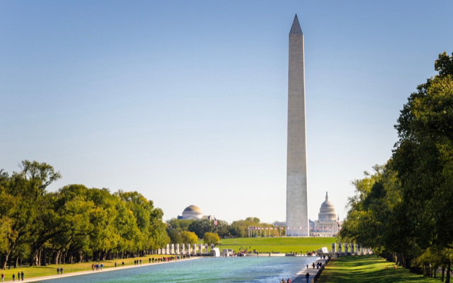 Visitar el Monumento a Washington con niños