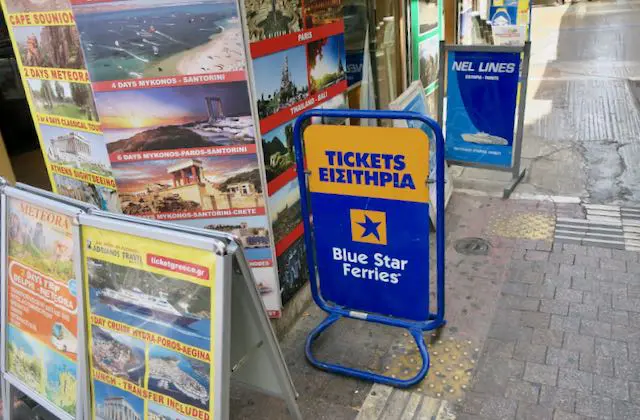 Dónde comprar billetes de ferry en Atenas.