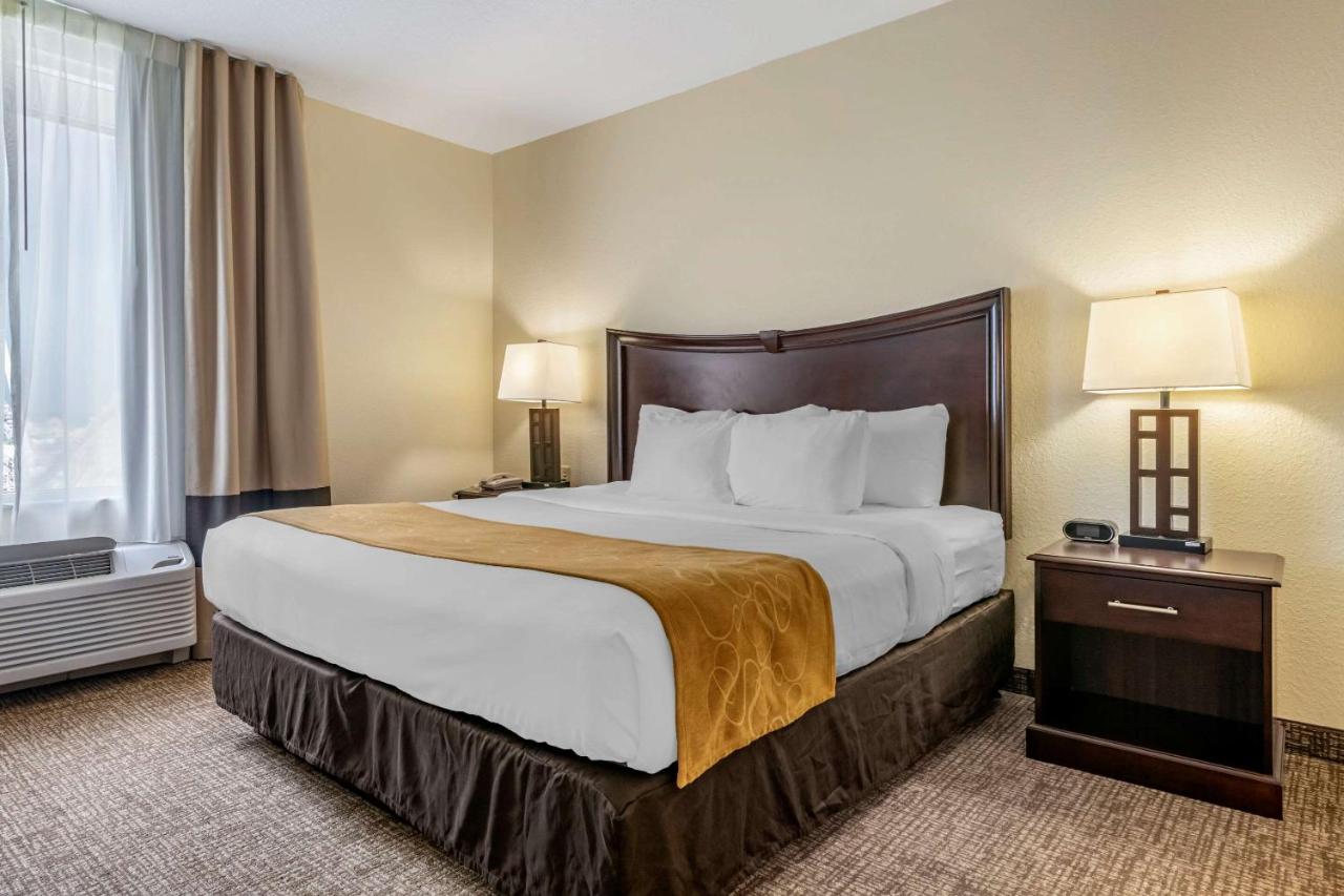 habitacion con cama doble en el hotel Comfort Suites Maingate East