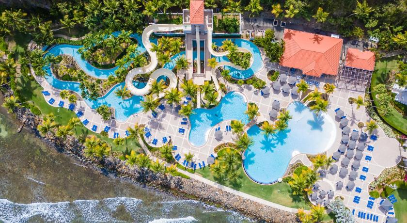 parque acuático en hotel familiar de Puerto Rico
