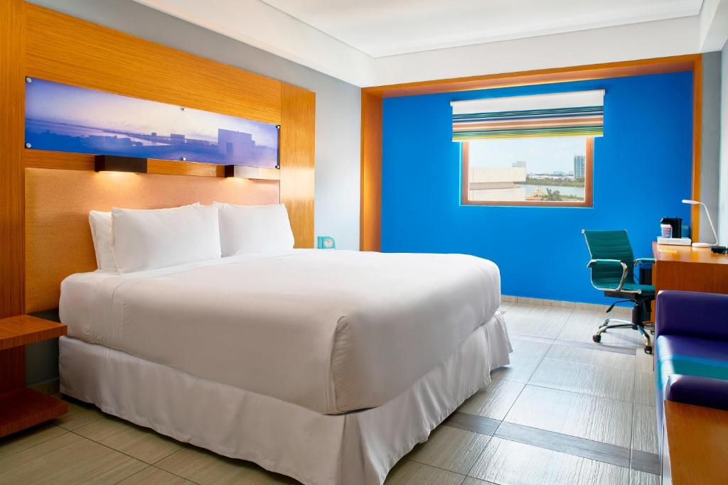 Habitacion en el hotel Aloft Cancún
