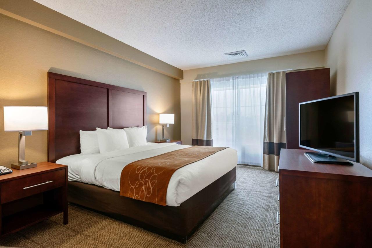 comoda habitacion en el hotel COMFORT SUITES DOWNTOWN en Orlando