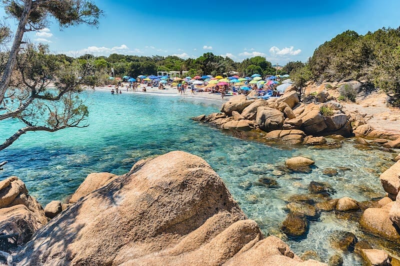 mejores playas en hoteles Costa Smeralda