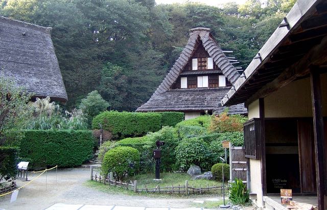 Museo de arquitectura de la casa popular al aire libre en Tokio, Japón