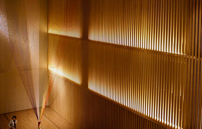 El Museo Suntory de Arte y Artesanía en el centro de Tokio