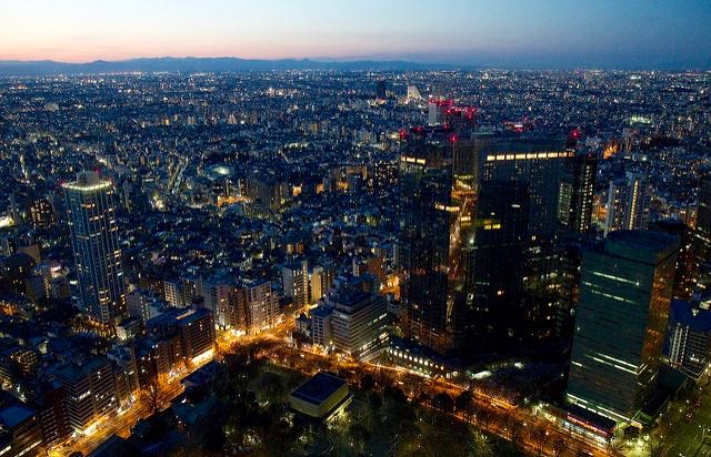 El edificio del Gobierno Metropolitano de Tokio tiene las mejores vistas gratuitas de la ciudad.