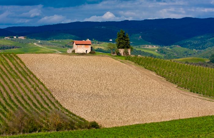 Buenas villas de agroturismo en la Toscana, Italia