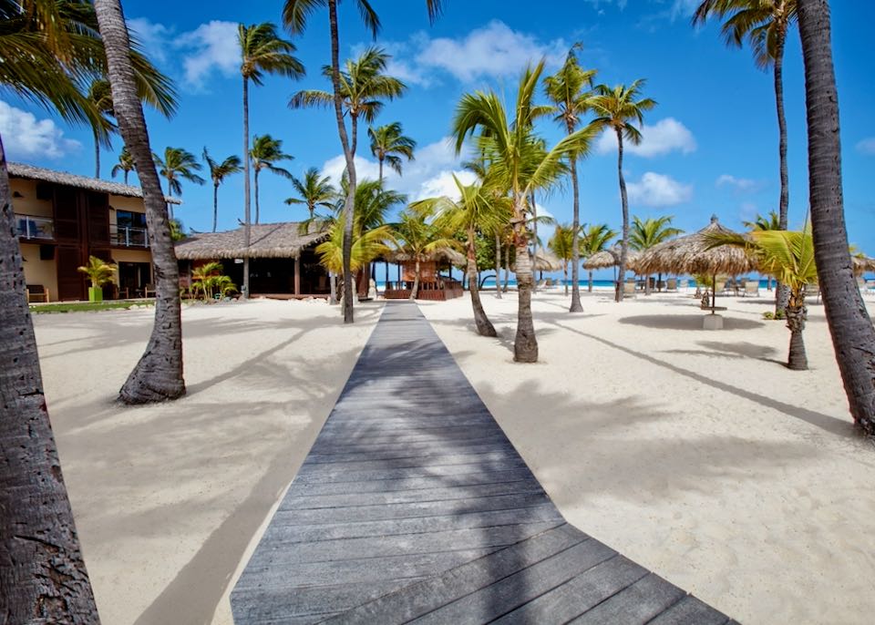 El mejor resort de playa de lujo en Aruba.