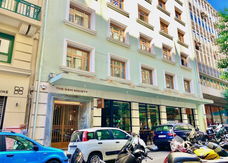 Exterior de The Gem Society Boutique Hotel en el centro de la ciudad, Atenas