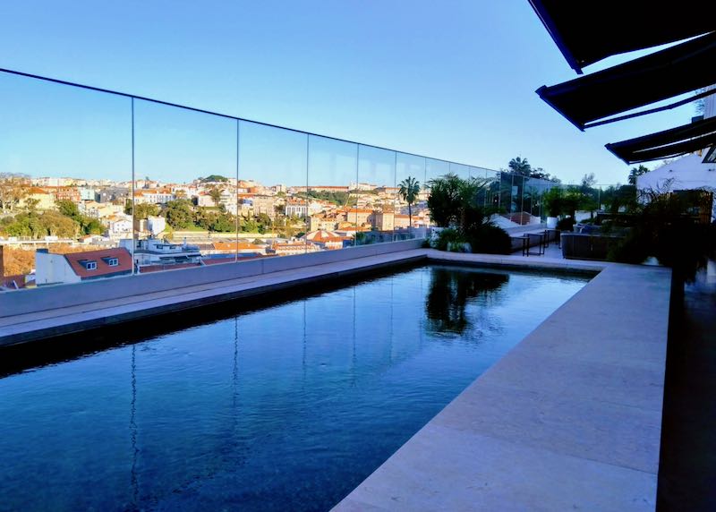 El mejor hotel con piscina en Lisboa.
