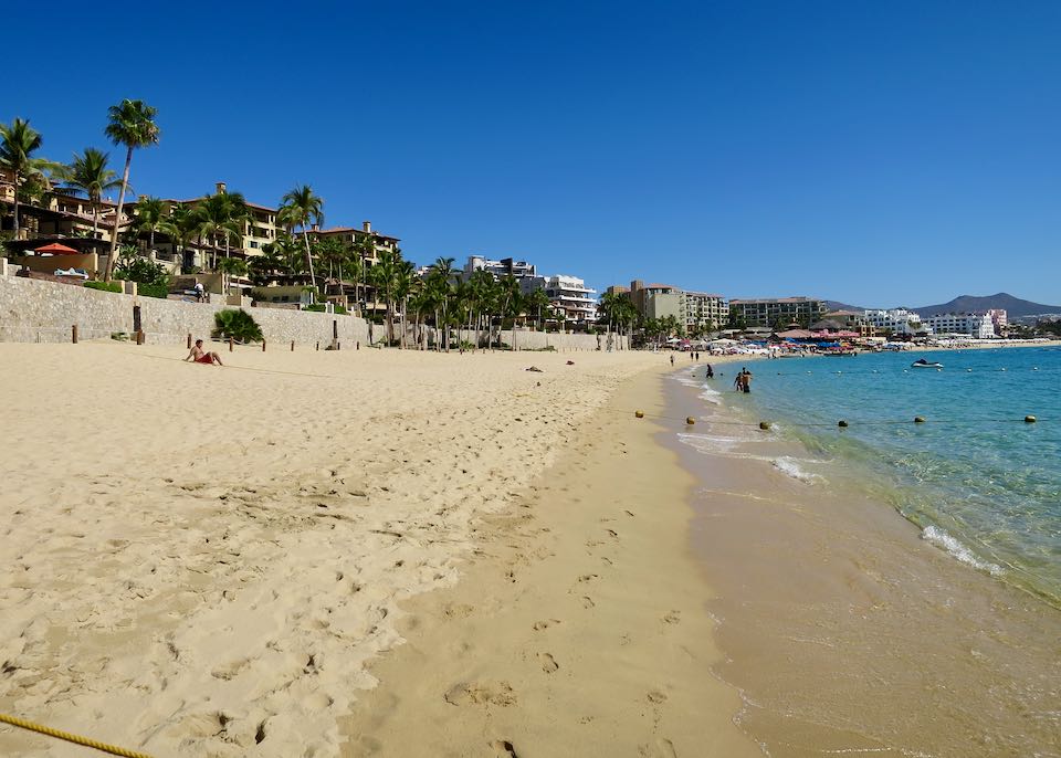 Resorts de playa en Cabo San Lucas.