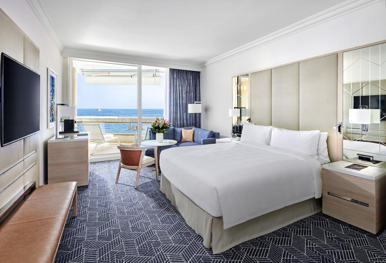 habitacion del hotel Fairmont Monte Carlo