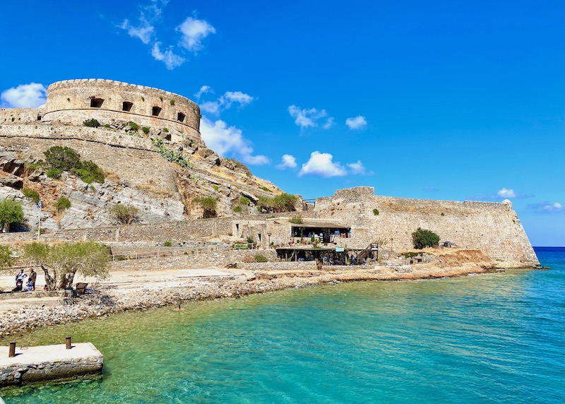 Isla de Spinalonga en Elounda, Creta