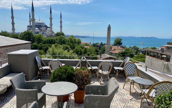 Hotel en Estambul con excelentes vistas.