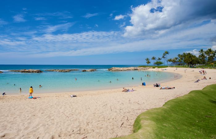 Resort de playa de 5 estrellas en Oahu.