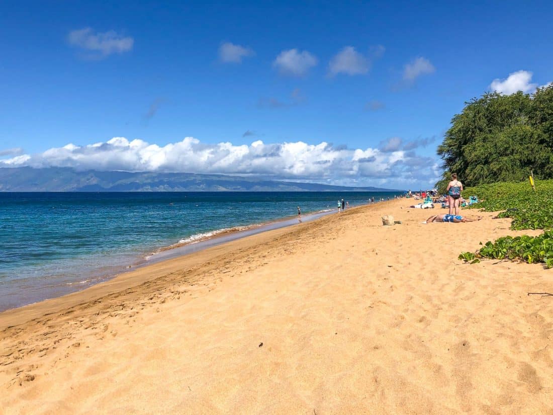 Airport Beach en West Maui es uno de los mejores lugares para ir en Maui para un día relajante.