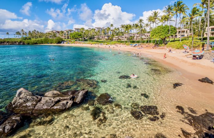 El mejor resort de playa en Maui.